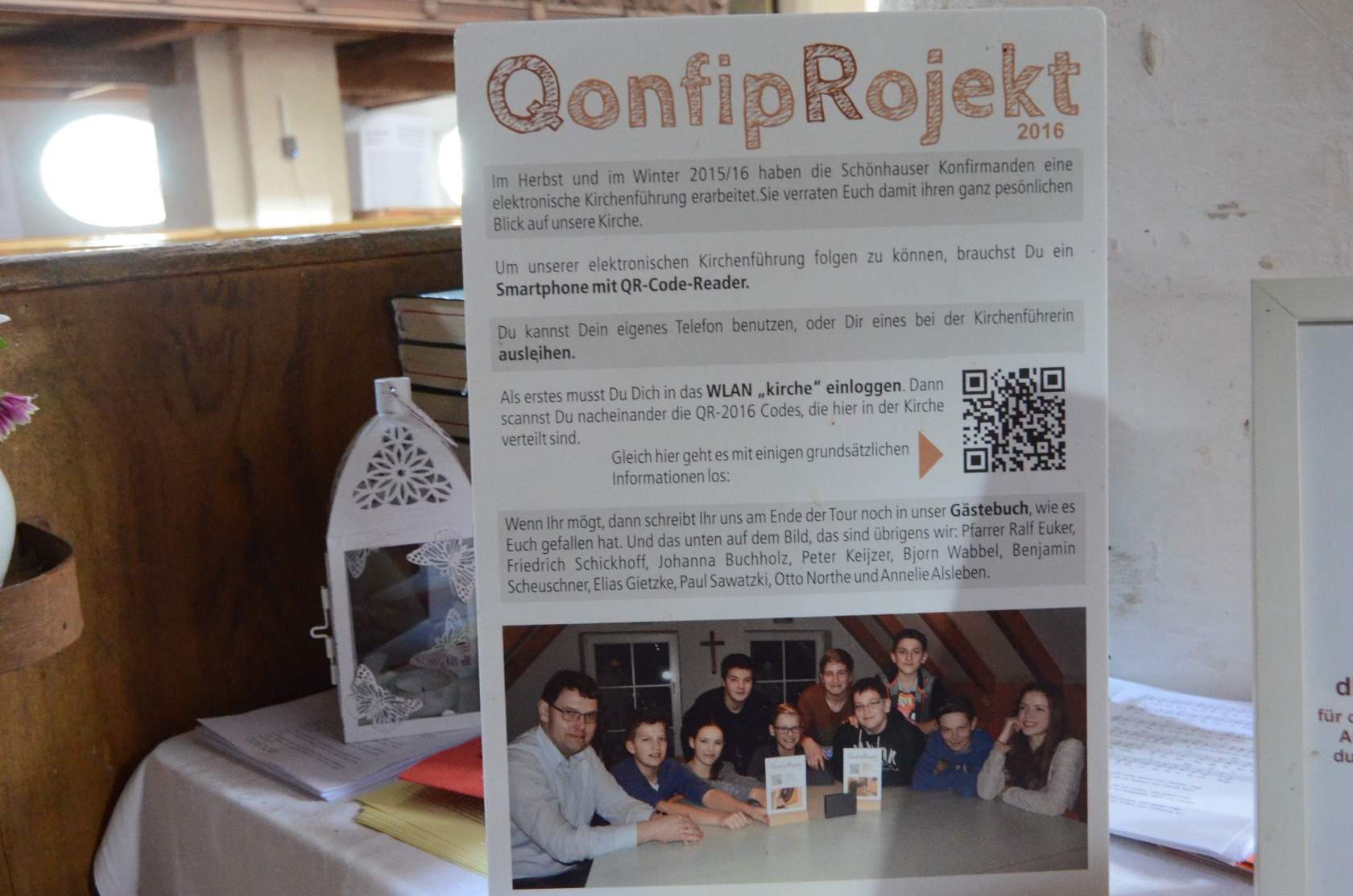 Interessantes Projekt der Gemeinde in Schönhausen