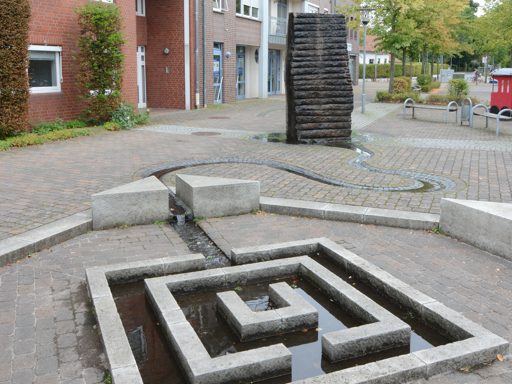 Wasserspiel in Cloppenburg