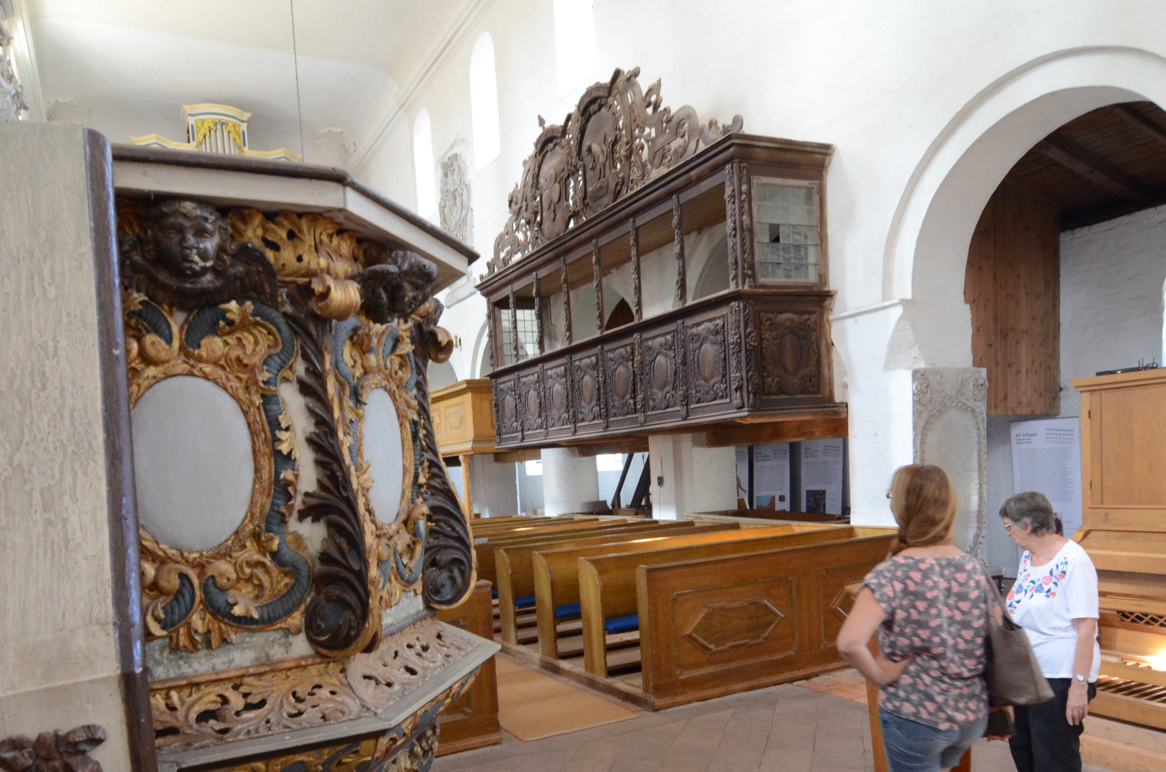 In der Taufkirche von Otto von Bismarck in Schönhausen