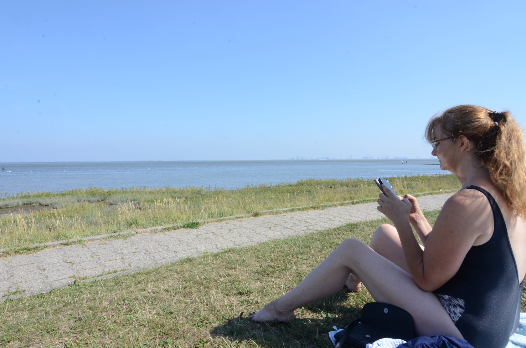 Bujtadingen am Strand