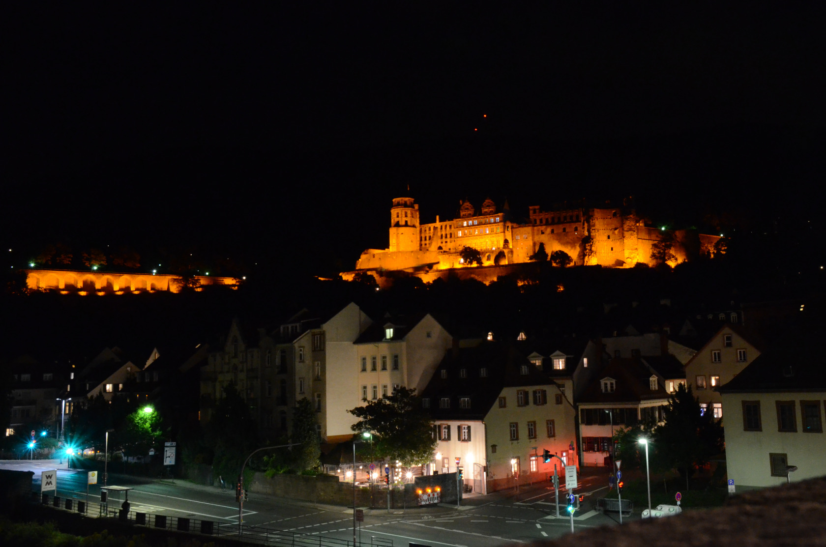 Heidelberg bei Nacht
