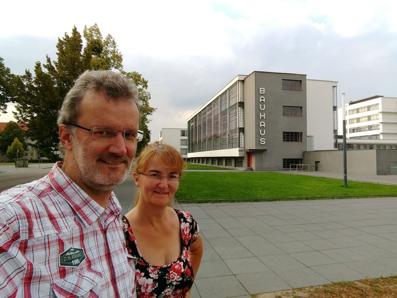 Am Bauhaus in Dessau