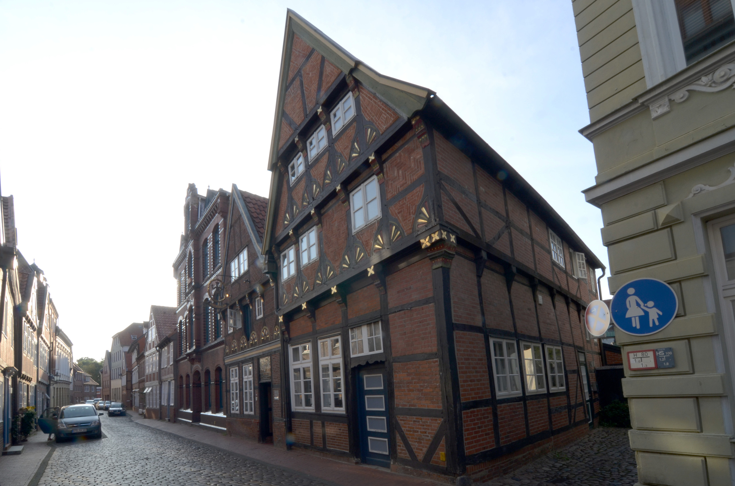 In Stade ein altes (historisches) Wirtshaus