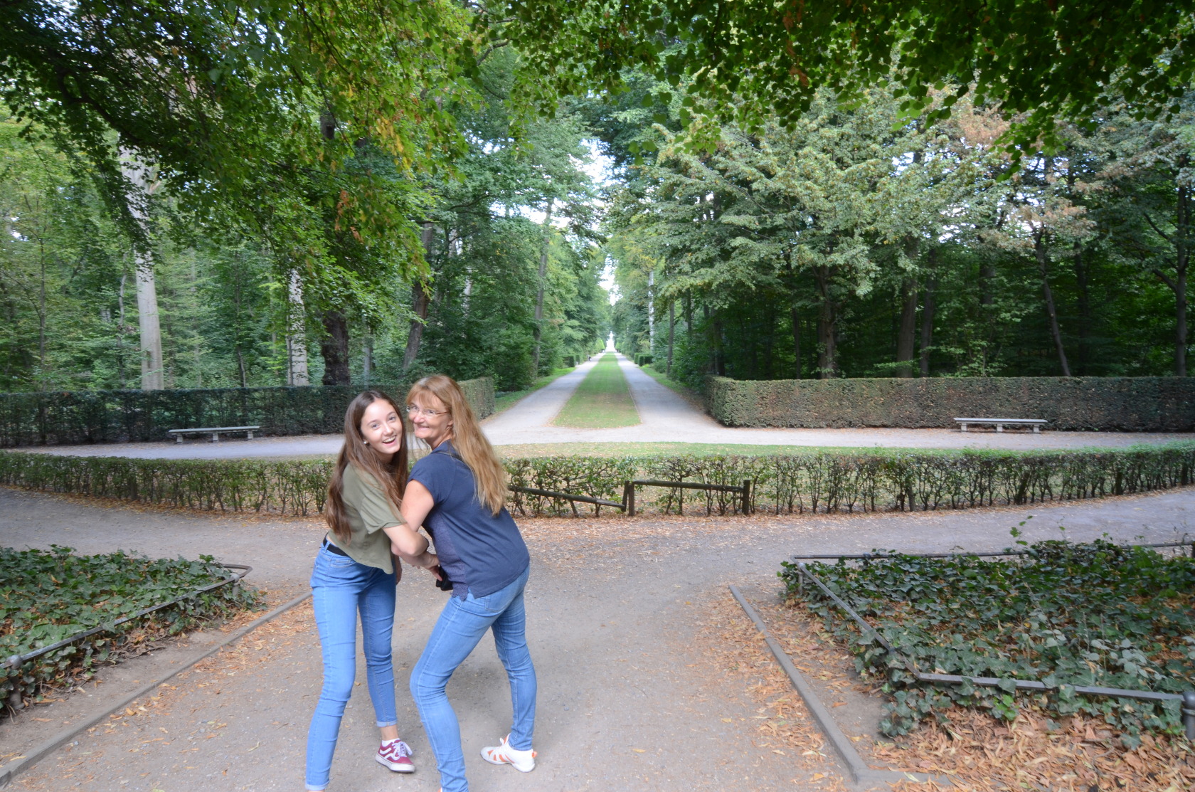 Im Park von Schloss Benrath