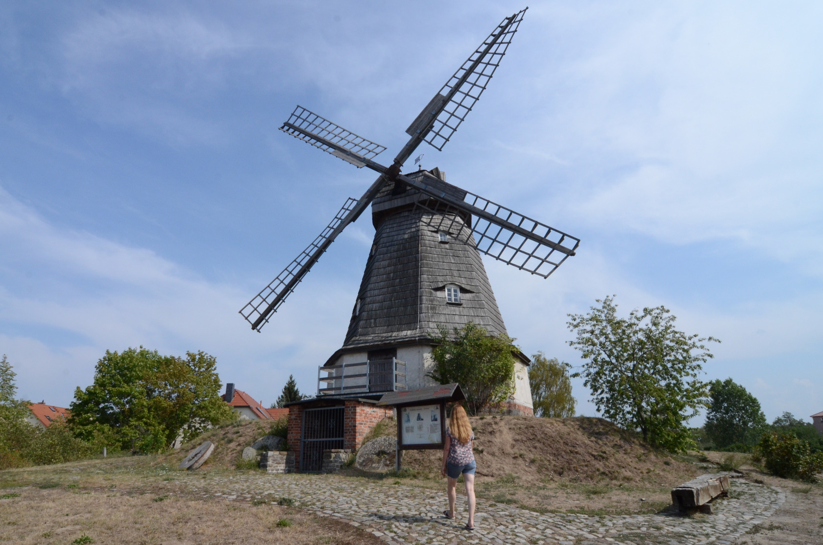 Holländerwindmühle in Jerichow