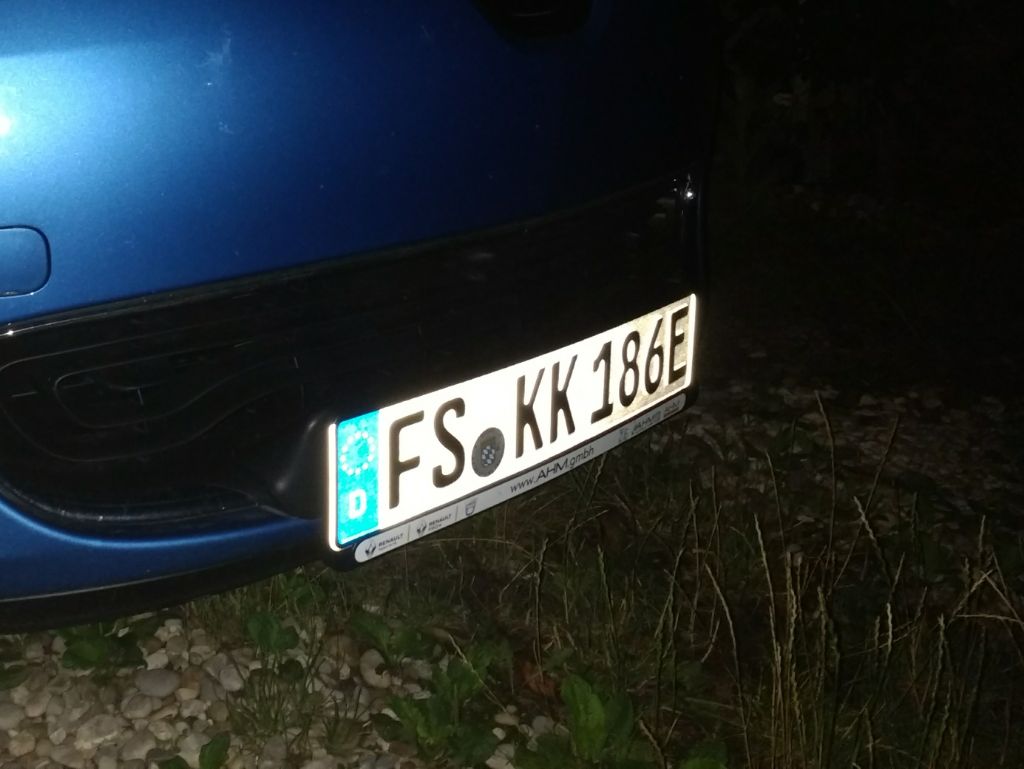 Kennzeichen FS KK 186E