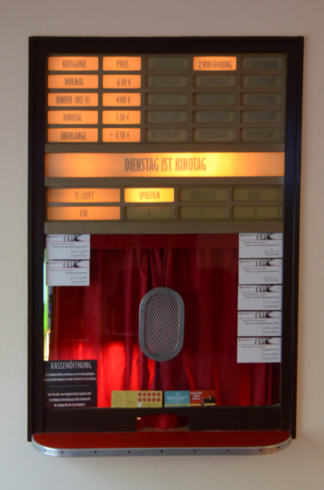 Burg älteste Kino Deutschlands